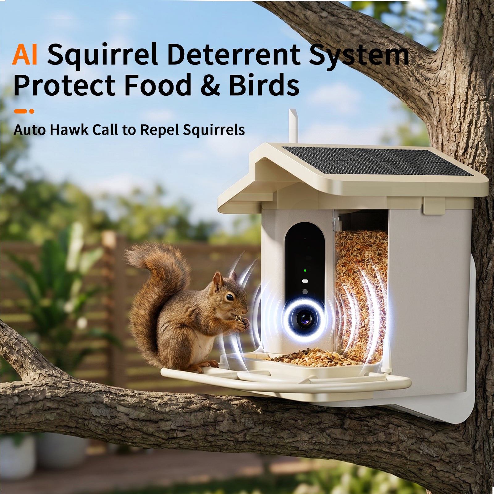 Smart bird feeder